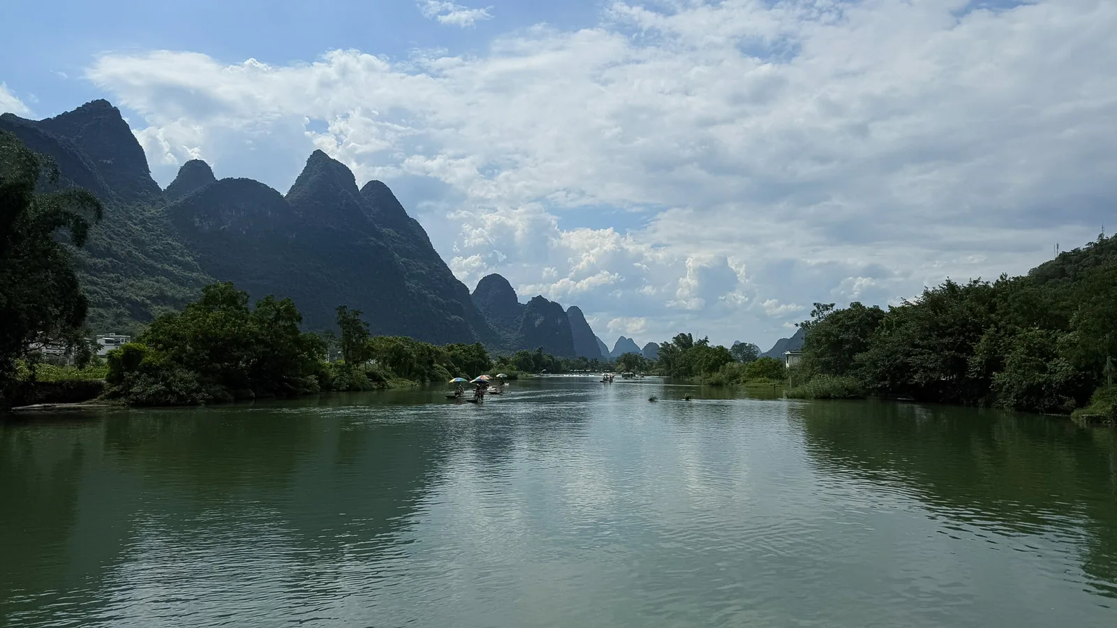 阳朔田园咖啡馆一景