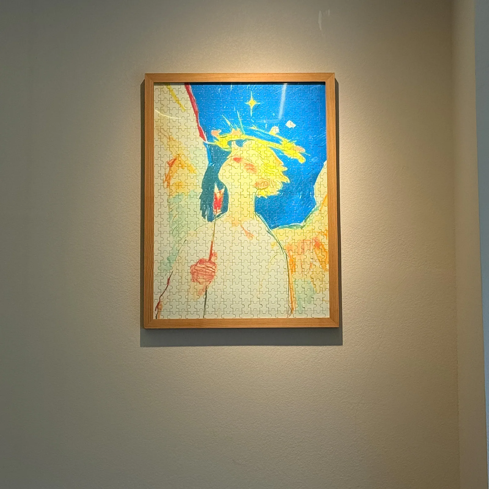 Echo Coffee Roaster 店内拼图插画